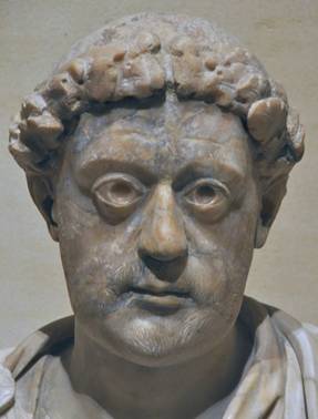 A Man, possibly Leo I Thrax Magnus,  ca. 457,  Musée du Louvre, Paris, MR 670 ; Ma 1012